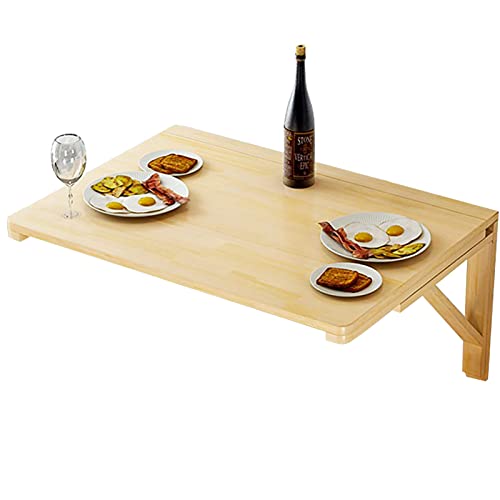 CuNtoHHH An der Wand montierter Küchentisch, Naturholz | Klappbarer Esstisch mit Klappblatt, Eck-Computertisch für kleine Räume, Laptop-Schreibtisch, Nachttisch, 60 70 75 80 90 100 120 cm (Größe: 90 CuNtoHHH An der Wand montierter Küchentisch, Naturholz | Klappbarer Esstisch mit Klappblatt, Eck-Computertisch für kleine Räume, Laptop-Schreibtisch, Nachttisch, 60 70 75 80 90 100 120 cm (Größe: 90 von CuNtoHHH
