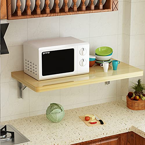 CuNtoHHH Computerarbeitsplätze für Zuhause | An der Wand montierter Klapptisch | Klappbarer Schreibtisch | Hängetisch für den Balkon im Freien, Klapptische für kleine Räume, kompakt und modern (Größe von CuNtoHHH