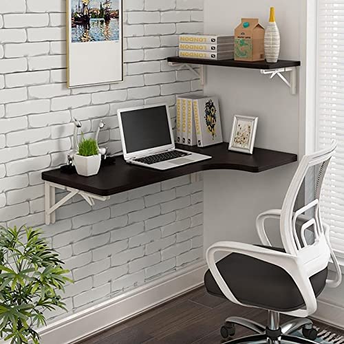 CuNtoHHH Laptop-Schreibtisch, Klappbarer Wandtisch, Schwebender Klapptisch, Klapptisch, Wandtisch aus Holz, Platzsparender Klapptisch, Wandtisch zum Aufhängen an der Wand, Küchentisch für Zuhause CuNtoHHH Laptop-Schreibtisch, Klappbarer Wandtisch, Schwebender Klapptisch, Klapptisch, Wandtisch aus Holz, Platzsparender Klapptisch, Wandtisch zum Aufhängen an der Wand, Küchentisch für Zuhause von CuNtoHHH