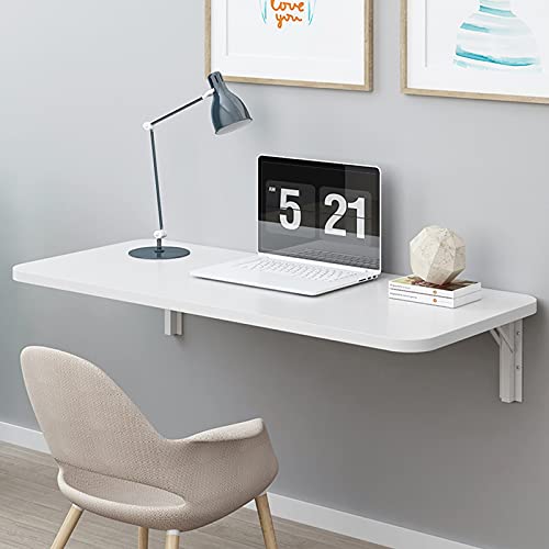 CuNtoHHH Weißer, an der Wand montierter, zusammenklappbarer Computertisch, herunterklappbarer Wandtisch, Frühstücksbartisch für die Küche, zusammenklappbarer Arbeitstisch für das Home-Office, die Gar CuNtoHHH Weißer, an der Wand montierter, zusammenklappbarer Computertisch, herunterklappbarer Wandtisch, Frühstücksbartisch für die Küche, zusammenklappbarer Arbeitstisch für das Home-Office, die Gar von CuNtoHHH