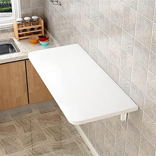 CuNtoHHH Weißer, an der Wand montierter Klapptisch für die Küche, Frühstücksbartisch, Kleiner Klapp-Esstisch, Schreibtisch für das Home-Office, die Garage, den Garten, die Waschküche, Holz (Größe: 70 CuNtoHHH Weißer, an der Wand montierter Klapptisch für die Küche, Frühstücksbartisch, Kleiner Klapp-Esstisch, Schreibtisch für das Home-Office, die Garage, den Garten, die Waschküche, Holz (Größe: 70 von CuNtoHHH