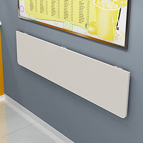 CuNtoHHH Weißer Frühstücksbartisch für die Küche | Wandtisch, klappbarer, an der Wand montierter Esstisch mit Klappblatt | Zusammenklappbarer Werkbank-Computertisch für das Home-Office, Hängetisch au CuNtoHHH Weißer Frühstücksbartisch für die Küche | Wandtisch, klappbarer, an der Wand montierter Esstisch mit Klappblatt | Zusammenklappbarer Werkbank-Computertisch für das Home-Office, Hängetisch au von CuNtoHHH