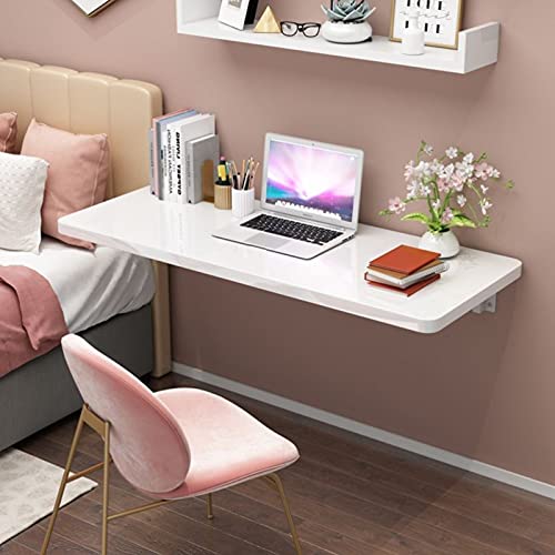 CuNtoHHH Weißer Klapptisch, an der Wand montierter Computertisch, Arbeitsplatz, klappbarer Wandtisch aus Holz für Küchen-Esstisch, klein, platzsparend, mehrere Größen optional, kompakt und modern (Gr CuNtoHHH Weißer Klapptisch, an der Wand montierter Computertisch, Arbeitsplatz, klappbarer Wandtisch aus Holz für Küchen-Esstisch, klein, platzsparend, mehrere Größen optional, kompakt und modern (Gr von CuNtoHHH