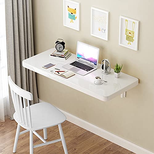 CuNtoHHH Weißer Wandschreibtisch, Klapptisch, Computer-Arbeitsplatz, schwebender Küchen-Esstisch, platzsparend, für Zuhause, Büro, Schlafzimmer, hängender Klapptisch, Breite 30/40 cm CuNtoHHH Weißer Wandschreibtisch, Klapptisch, Computer-Arbeitsplatz, schwebender Küchen-Esstisch, platzsparend, für Zuhause, Büro, Schlafzimmer, hängender Klapptisch, Breite 30/40 cm von CuNtoHHH