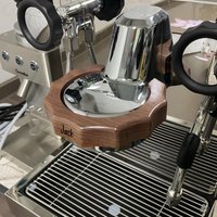 Personalized Coffee Machine Heat Shield, Walnut Wood Gear-Shaped Thermal Ring, Gemilai 3006 Or E61 Series, Engravable Anti-Scald Protector Personalized Coffee Machine Heat Shield, Walnut Wood Gear-Shaped Thermal Ring, Gemilai 3006 Or E61 Series, Engravable Anti-Scald Protector von CuSTomhubLaden