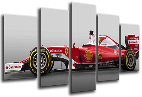 Cuadros Cámara Fotoposter Formula 1, Ferrari F1, Sebastian Vettel Gesamtgröße: 165 x 62 cm XXL Cuadros Cámara Fotoposter Formula 1, Ferrari F1, Sebastian Vettel Gesamtgröße: 165 x 62 cm XXL von Cuadros Camara