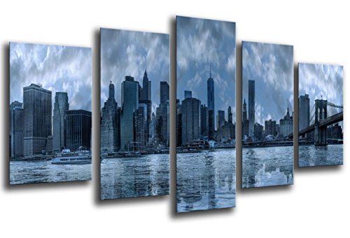 Cuadros Camara Modernes Fotoposter Stadt Manhattan, New York, New York, 165 x 62 cm, PST26012 von Cuadros Camara