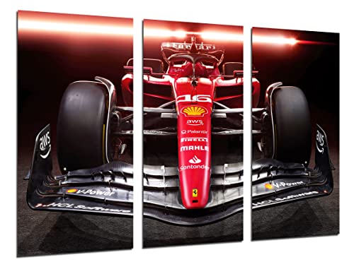 Cuadros Camara Ferrari SF-23 2023, modernes Fotobild, Formel-1-Auto, Sainz, Leclerc, 97 x 62 cm, Ref. 27418 Cuadros Camara Ferrari SF-23 2023, modernes Fotobild, Formel-1-Auto, Sainz, Leclerc, 97 x 62 cm, Ref. 27418 von Cuadros Camara