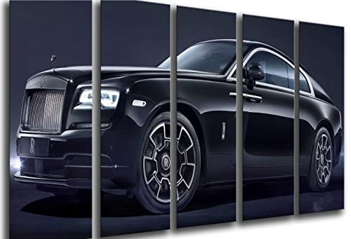 Cuadros Camara Rolls Royce 2017 Modernes Fotorahmen, Schwarz, 165 x 62 cm, Ref. 27283 von Cuadros Camara