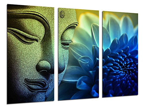 Wandbild - Buddha Buddha, Entspannung, Entspannung, Zen, 97 x 62 cm, Holzdruck - XXL Format - Kunstdruck, ref.26357 von Cuadros Cámara