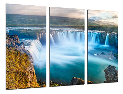 Wandbild - Wasserfall Iguazú, Natur, 97 x 62 cm, Holzdruck - XXL Format - Kunstdruck, ref.26276 von Cuadros Cámara