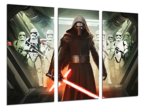 Wandbild - Star Wars, Darth Vader, 97 x 62 cm, Holzdruck - XXL Format - Kunstdruck, ref.26411 von Cuadros Cámara