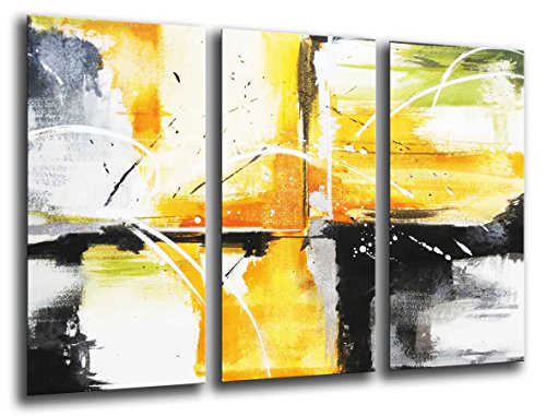 Wandbild - Abstraktes Kunst Bild, 97 x 62 cm, Holzdruck - XXL Format - Kunstdruck, ref.26185 von Cuadros Cámara