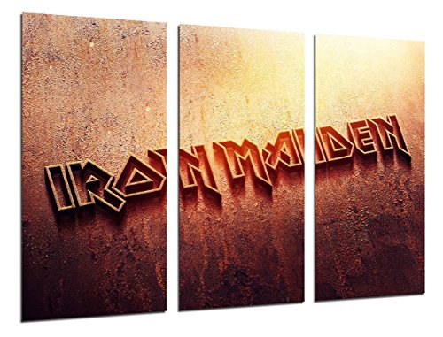 Wandbild - Iron Maiden, Rock, Musik, 97 x 62 cm, Holzdruck - XXL Format - Kunstdruck, ref.26269 von Cuadros Cámara