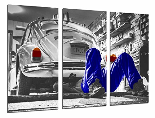 Wandbild - Oldtimer, Volkswagen Käfer, 97 x 62 cm, Holzdruck - XXL Format - Kunstdruck, ref.26594 Wandbild - Oldtimer, Volkswagen Käfer, 97 x 62 cm, Holzdruck - XXL Format - Kunstdruck, ref.26594 von Cuadros Cámara