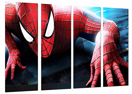 Wandbild - Spiderman, Superheld, Spiderman, 131 x 62 cm, Holzdruck - XXL Format - Kunstdruck, ref.26638 von Cuadros Cámara