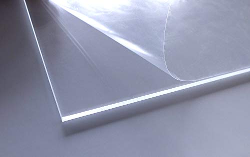Cuadros Lifestyle Acrylglas 90x60 cm | PMMA XT | transparent | glasklar | UV beständig | beidseitig foliert | im Zuschnitt | 4 mm stark von Cuadros Lifestyle