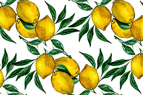 Cuadros Lifestyle Küchen Spritzschutz Zitronen 60x40 cm | Küchenrückwand aus Alu-Dibond | Küchenpaneele | Küchenfliesen | Fliesenspiegel | Rückwand, Größe :60x40 cm von Cuadros Lifestyle