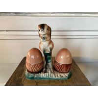 Vintage Japan Eichhörnchen Und Acorn Salz Pfeffer Streuer Vintage Japan Eichhörnchen Und Acorn Salz Pfeffer Streuer von Cubbscove