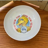 Vintage Muppets Big Bird Yum Schüssel Vintage Muppets Big Bird Yum Schüssel von Cubbscove