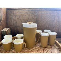 Vintage Therm Ware David Douglas Krug Set Vintage Therm Ware David Douglas Krug Set von Cubbscove