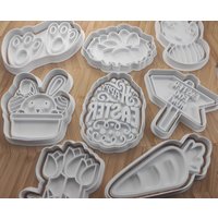 Ostern - Prägezange & Ausstechformen | Osterhase Ei Huhn Tulpe Frühling Eiersuche Kaninchen-Fußabdruck Korb Ostern - Prägezange & Ausstechformen | Osterhase Ei Huhn Tulpe Frühling Eiersuche Kaninchen-Fußabdruck Korb von CubicCraftCreations
