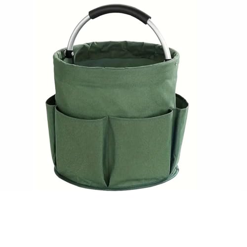 Cubstone Putzmittel Organizer Werkzeugkorb, Faltbarer Aufbewahrung Werkzeugkorb,17L Universal Werkzeugeimer für Gartenwerkzeug Putzutensilien Garten Gadgets Storage(Blue,B) von Cubstone