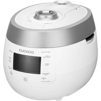 Cuckoo CRP-RT1008F Reiskocher Weiß-Silber mit Display von Cuckoo