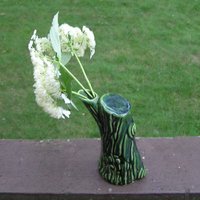 Vintage Grüner Baum Vase Vintage Grüner Baum Vase von CuckooBeeVintage