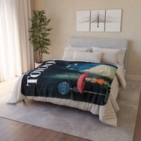My Neighbor Totoro Fleece Sherpa Blanket | Studio Ghibli Design My Neighbor Totoro Fleece Sherpa Blanket | Studio Ghibli Design von CuddleClubStudio
