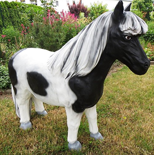 XL Pony SCHWARZ - Weiss ~Pferd Deluxe Gartendeko IN LEBENSGRÖSSE~Gartendekoration Figur DEKO~Wow XL Pony SCHWARZ - Weiss ~Pferd Deluxe Gartendeko IN LEBENSGRÖSSE~Gartendekoration Figur DEKO~Wow von Cudek Figurenhandel