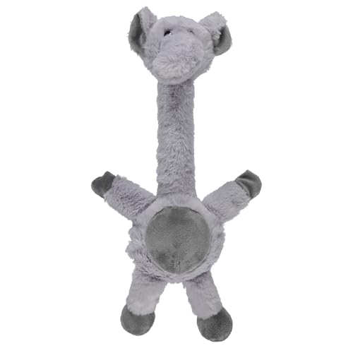 Cudlie Hundespielzeug Plüsch mit 3D Tierkopf & großem Bauch Quietscher - Weiches Quietschspielzeug für kleine & mittelgroße Hunde - Stofftier Spielzeug in Elefant, Giraffe oder Zebra Cudlie Hundespielzeug Plüsch mit 3D Tierkopf & großem Bauch Quietscher - Weiches Quietschspielzeug für kleine & mittelgroße Hunde - Stofftier Spielzeug in Elefant, Giraffe oder Zebra von Cudlie