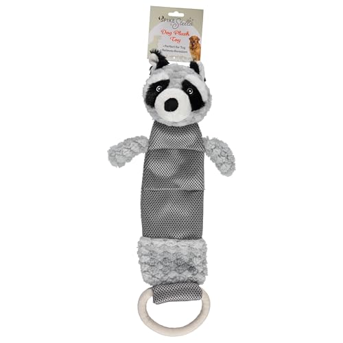 Cudlie Hundespielzeug aus Plüsch mit 3D-Tierkopf, Netzkörper & Seilboden – Quietschspielzeug für kleine und mittelgroße Hunde – weich & langlebig – erhältlich in Waschbär, Biber oder Fuchs Cudlie Hundespielzeug aus Plüsch mit 3D-Tierkopf, Netzkörper & Seilboden – Quietschspielzeug für kleine und mittelgroße Hunde – weich & langlebig – erhältlich in Waschbär, Biber oder Fuchs von Cudlie
