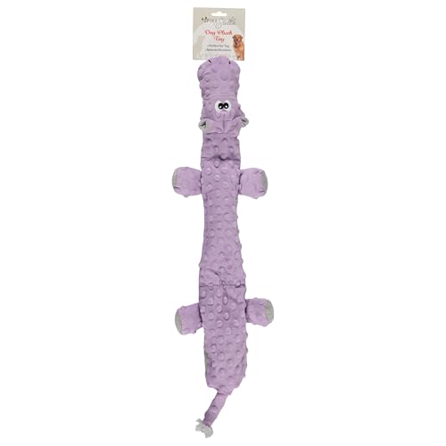 Cudlie Stuffless Plüsch Hundespielzeug mit mehreren großen Quietschern - Kein Stopfen, Quietschendes Hundespielzeug für kleine & mittelgroße Hunde - Alligator, Hai, Ente & Nilpferd Tierdesigns Cudlie Stuffless Plüsch Hundespielzeug mit mehreren großen Quietschern - Kein Stopfen, Quietschendes Hundespielzeug für kleine & mittelgroße Hunde - Alligator, Hai, Ente & Nilpferd Tierdesigns von Cudlie