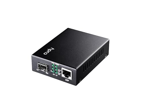 CUDY MC220P - 10/100/1000M Gigabit PoE+ Fiber Optic to RJ45 Konverter von Cudy