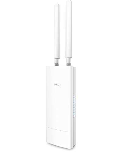 Cudy Outdoor AC1200 Gigabit Wireless Access Point, WLAN-Extender für den Außenbereich, IP65 wasserdicht, Gigabit RJ45, Beamforming, MU-MIMO, PoE-Adapter enthalten, AP1300-Outdoor von Cudy