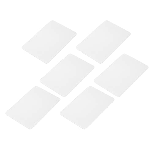 6PCS PVC Reparatur Patch, Bootsreparaturflecken Kit, Selbstkleber Reparaturband für aufblasbare Boots -Kajak -Wasserspielzeuge (White) von Cufaee