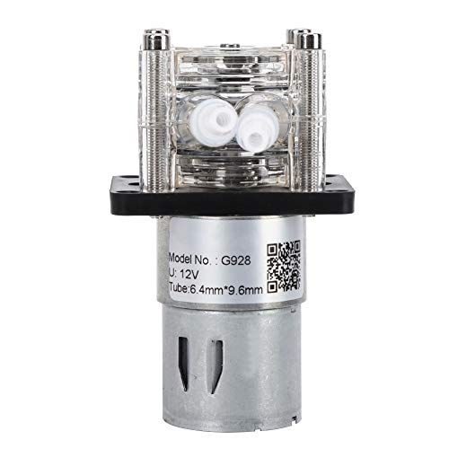 CUFAEE Peristaltic Pump, 500 ml min min großer Durchflusskugellager 304 Edelstahlpumpe, Labor -Flüssigkeitsdosierpumpe für Aquariumlabor (24 V) von Cufaee