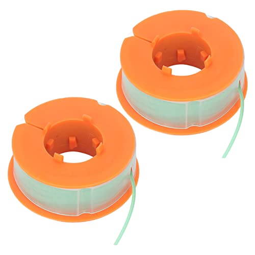 Cufaee 2Pcs Lawn Mower Spool Line, Nylon Trimmer Accessories Replacement, Trimmer Spools Lines Fit for Art 30 Art 30FA (Green) von Cufaee