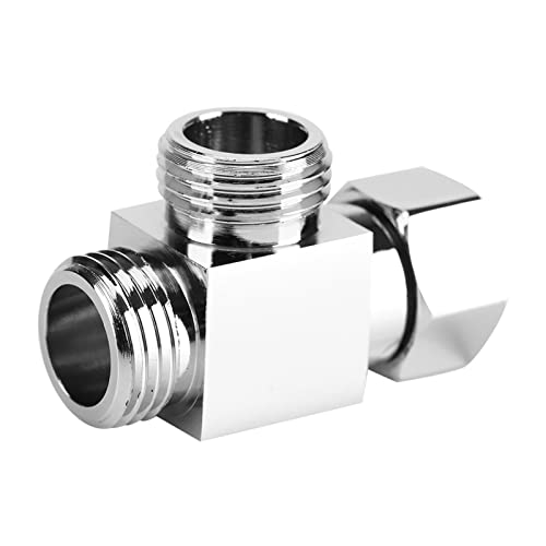 Cufaee 3 - -Messing -Diverter, Chrom G1/2 "T -Formadapterwert, universeller Duschsystemkomponenten Ersatzteil für Duscharm montiert Cufaee 3 - -Messing -Diverter, Chrom G1/2 "T -Formadapterwert, universeller Duschsystemkomponenten Ersatzteil für Duscharm montiert von Cufaee