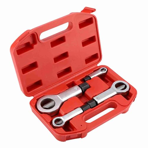 Cufaee 4pcs Metallmutter -Splitter -Set, manueller Druckmutter -Cracker -Entferner, Bolt Buster Cracker Breaker -Werkzeug für die Reparatur zu Hause (Ein komplettes Set von 4 Teilen) von Cufaee