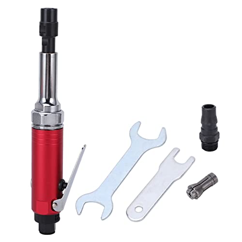 Cufaee Air Die Grinder, Aluminum Alloy 20000RPM Speed 3mm 6mm Collet, Pneumatic Power Safety Lock for Grinding, Polishing, Cutting and More (US Style) von Cufaee