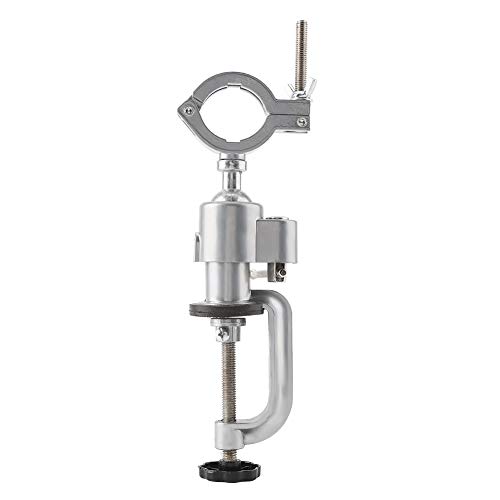 Cufaee Bench Clamp Vise, 360-Grad-Tischbench-Klemme, Aluminium legierung, Elektro bohrständer für elektrische Bohrer, Schleifer, Dreh werkzeug Cufaee Bench Clamp Vise, 360-Grad-Tischbench-Klemme, Aluminium legierung, Elektro bohrständer für elektrische Bohrer, Schleifer, Dreh werkzeug von Cufaee