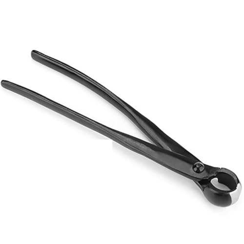 Cufaee Bonsai Concave Cutter, 8,27 -Zoll -Mangan -Stahllegierung scharfe Klinge, Rundkantenknopf -Gartengärten konkave Prahlerin (175 mm) von Cufaee