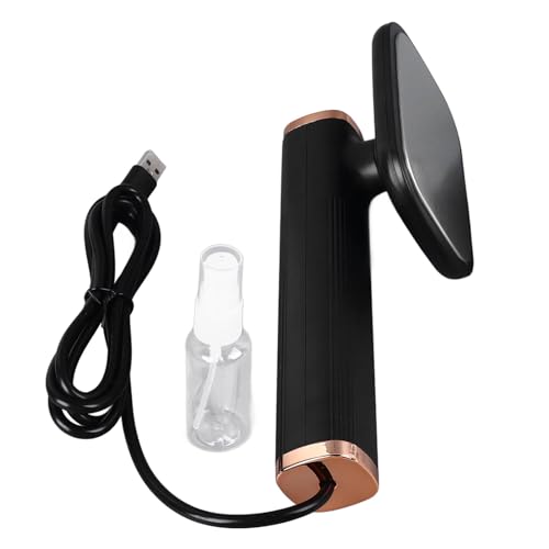 Cufaee Dampfeisen Rotatable, 20 ml Kapazität Handheld Mini Tragbarer USB -Stecker -Dampf -Bügelmaschine für Heimwegwohnheime (Schwarz) von Cufaee