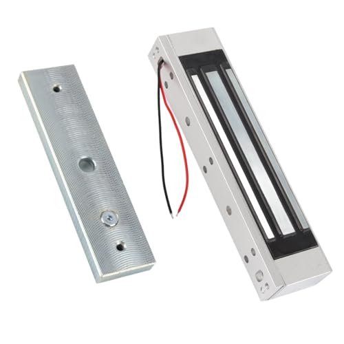 Cufaee Elektromagnetisches Schloss, 396 lbs (180 kg) Haltekraft, 24 V eingebettetes elektromagnetisches Schloss für Zugangskontrollsysteme von Cufaee