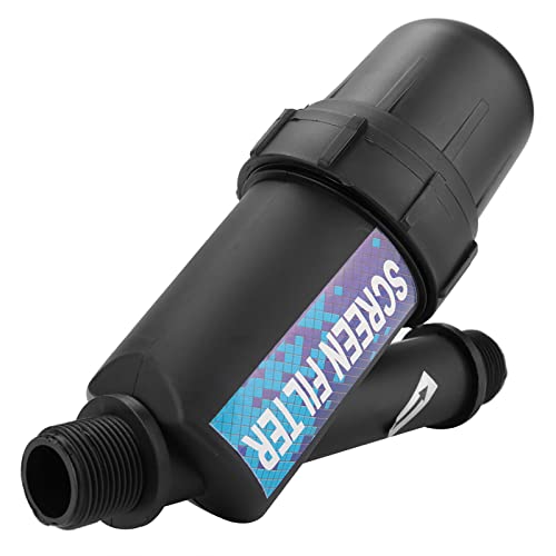 Cufaee Großkapazitätsnetzfilter, Kunststoff -Edelstahl -Bewässerungsfilter, Scheibenfilter Tropfbewässerungswasser Bildschirmfilter für Home Water Tank Poolpumpe von Cufaee