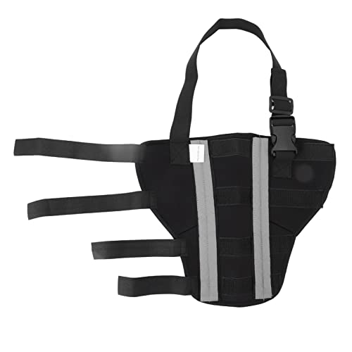 Cufaee Hunde im Hinterbein, Neopren stabile Kniegelads, Hinterbeinschutz für die Erholung der Operation (S) von Cufaee