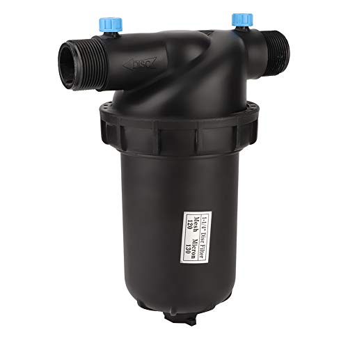 Cufaee Irrigation Filter, G1-1/4 Male Thread Disc Filter 120 Mesh for Gardening Drip Irrigation Pump von Cufaee
