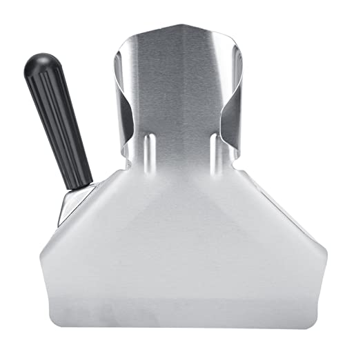 Cufaee Stainless Steel French Fry Popcorn Chips Bagger Scooper, Multipurpose Utility Scooper, Quick Fill Tool for Ice Candy Dry Goods von Cufaee